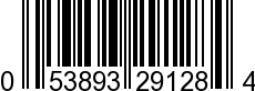 UPC-A <b>053893291284 / 0 53893 29128 4