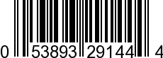 UPC-A <b>053893291444 / 0 53893 29144 4