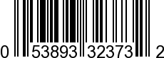 UPC-A <b>053893323732 / 0 53893 32373 2