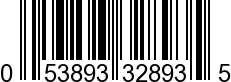 UPC-A <b>053893328935 / 0 53893 32893 5