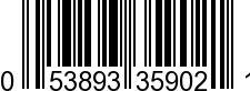 UPC-A <b>053893359021 / 0 53893 35902 1