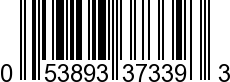 UPC-A <b>053893373393 / 0 53893 37339 3