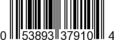 UPC-A <b>053893379104 / 0 53893 37910 4