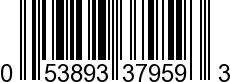 UPC-A <b>053893379593 / 0 53893 37959 3