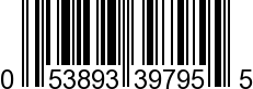 UPC-A <b>053893397955 / 0 53893 39795 5