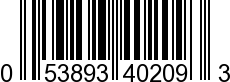 UPC-A <b>053893402093 / 0 53893 40209 3