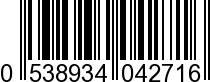 EAN-13: 053893404271 / 0 053893 404271