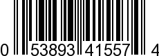 UPC-A <b>053893415574 / 0 53893 41557 4