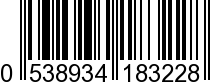 EAN-13: 053893418322 / 0 053893 418322