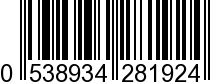 EAN-13: 053893428192 / 0 053893 428192