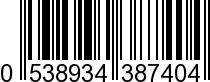 EAN-13: 053893438740 / 0 053893 438740