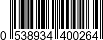 EAN-13: 053893440026 / 0 053893 440026