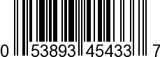 UPC-A <b>053893454337 / 0 53893 45433 7