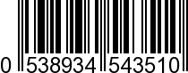 EAN-13: 053893454351 / 0 053893 454351