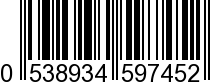 EAN-13: 053893459745 / 0 053893 459745