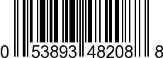 UPC-A <b>053893482088 / 0 53893 48208 8