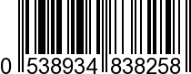EAN-13: 053893483825 / 0 053893 483825