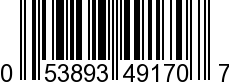 UPC-A <b>053893491707 / 0 53893 49170 7