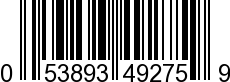 UPC-A <b>053893492759 / 0 53893 49275 9