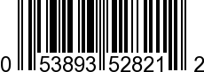 UPC-A <b>053893528212 / 0 53893 52821 2