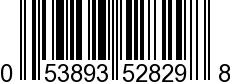 UPC-A <b>053893528298 / 0 53893 52829 8