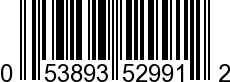 UPC-A <b>053893529912 / 0 53893 52991 2