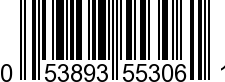UPC-A <b>053893553061 / 0 53893 55306 1