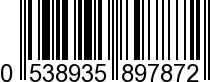 EAN-13: 053893589787 / 0 053893 589787