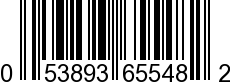 UPC-A <b>053893655482 / 0 53893 65548 2