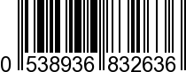 EAN-13: 053893683263 / 0 053893 683263