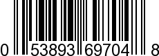 UPC-A <b>053893697048 / 0 53893 69704 8