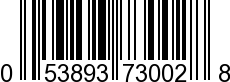 UPC-A <b>053893730028 / 0 53893 73002 8