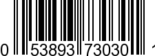 UPC-A <b>053893730301 / 0 53893 73030 1