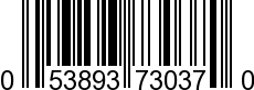 UPC-A <b>053893730370 / 0 53893 73037 0