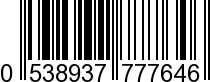 EAN-13: 053893777764 / 0 053893 777764