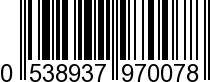 EAN-13: 053893797007 / 0 053893 797007