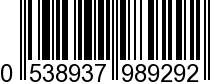 EAN-13: 053893798929 / 0 053893 798929