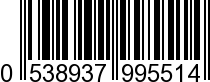 EAN-13: 053893799551 / 0 053893 799551