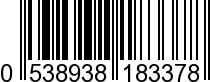 EAN-13: 053893818337 / 0 053893 818337