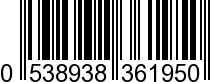 EAN-13: 053893836195 / 0 053893 836195