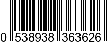 EAN-13: 053893836362 / 0 053893 836362