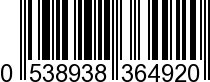 EAN-13: 053893836492 / 0 053893 836492