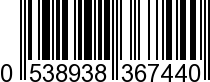 EAN-13: 053893836744 / 0 053893 836744