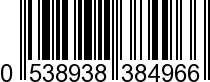 EAN-13: 053893838496 / 0 053893 838496