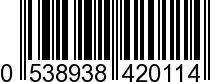 EAN-13: 053893842011 / 0 053893 842011