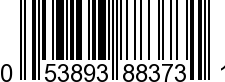 UPC-A <b>053893883731 / 0 53893 88373 1