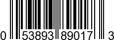 UPC-A <b>053893890173 / 0 53893 89017 3