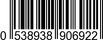 EAN-13: 053893890692 / 0 053893 890692