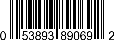 UPC-A <b>053893890692 / 0 53893 89069 2