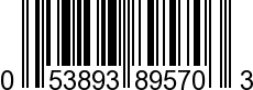 UPC-A <b>053893895703 / 0 53893 89570 3